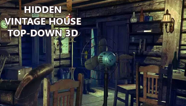 隐藏复古房屋 俯视3D（Hidden Vintage House Top-Down 3D） 游戏封面