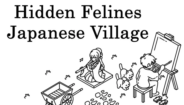 隐藏猫咪：日本村庄（Hidden Felines: Japanese Village） 游戏封面