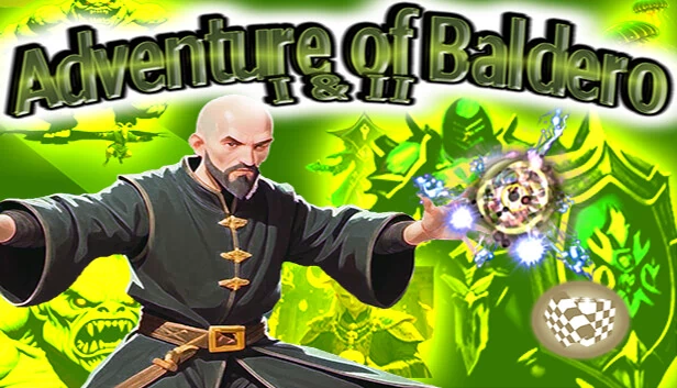 巴尔德罗冒险记 I 和 II（Adventure Of Baldero I and II） 游戏封面
