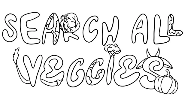 SEARCH ALL - 蔬菜（SEARCH ALL - VEGGIES） 游戏封面