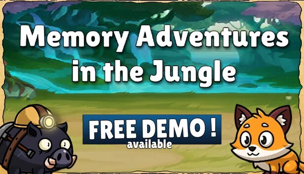 丛林记忆冒险（Memory Adventures in the Jungle） 游戏封面