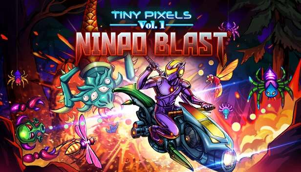 Tiny Pixels Vol. 1 - Ninpo Blast 游戏封面