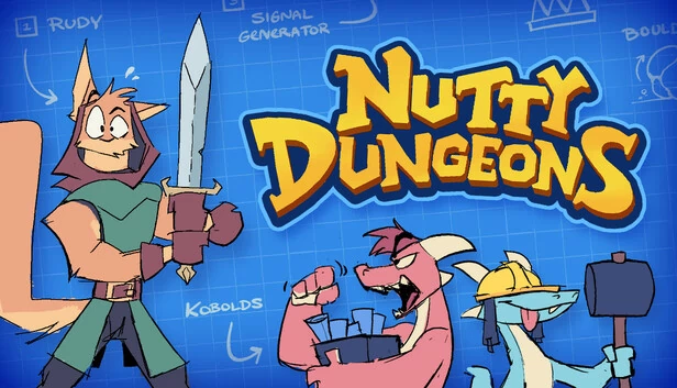 疯狂地牢（Nutty Dungeons） 游戏封面