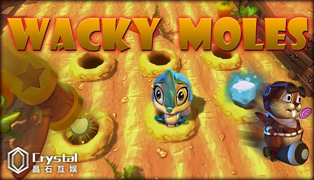 疯狂鼹鼠（WackyMoles） 游戏封面
