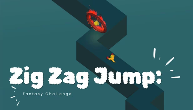 Zig Zag Jump：幻想挑战（Zig Zag Jump: Fantasy Challenge） 游戏封面