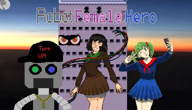 机器人女英雄 重制版（Robot Female Hero Remastered） 游戏封面