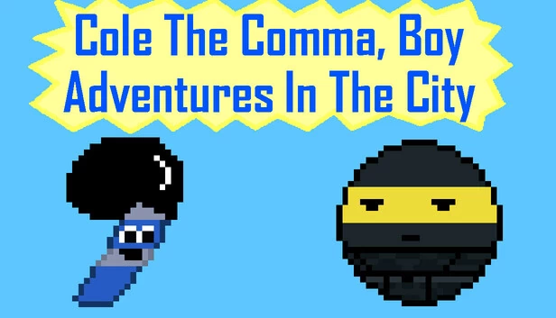 逗号小子科尔：城市冒险（Cole the comma, boy: Adventures in the city） 游戏封面