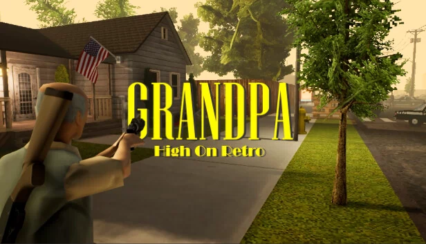 复古嗨爷爷（Grandpa High on Retro） 游戏封面
