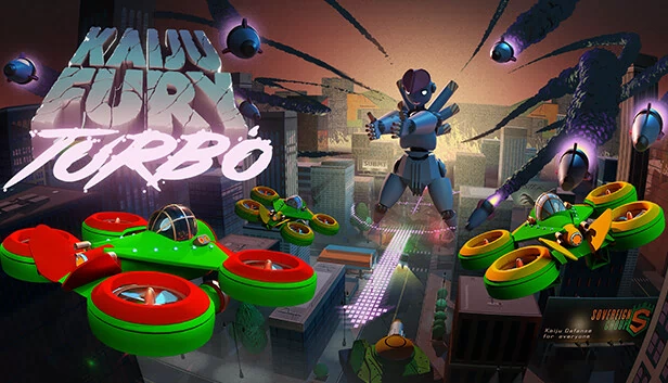 怪兽之怒：涡轮版（Kaiju Fury Turbo） 游戏封面