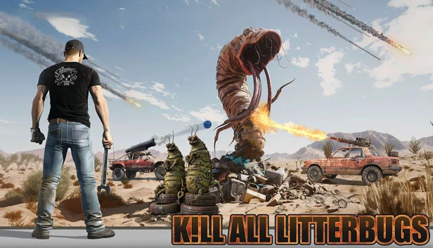 消灭所有乱扔垃圾者（K!ll All Litterbugs） 游戏封面