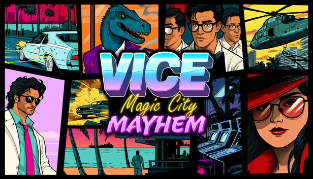 罪恶都市：混乱（Vice: Magic City Mayhem） 游戏封面