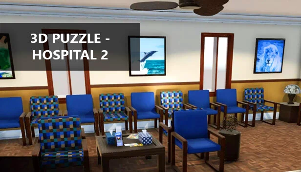 3D 拼图 - 医院 2（3D PUZZLE - Hospital 2） 游戏封面