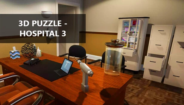 3D 拼图 - 医院 3(3D PUZZLE - Hospital 3) 游戏封面