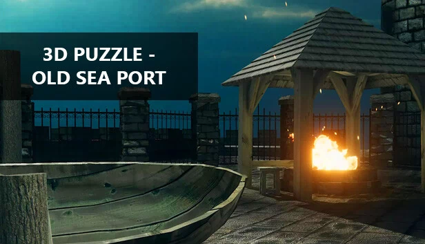3D 拼图 - 古老海港（3D PUZZLE - Old Sea Port） 游戏封面
