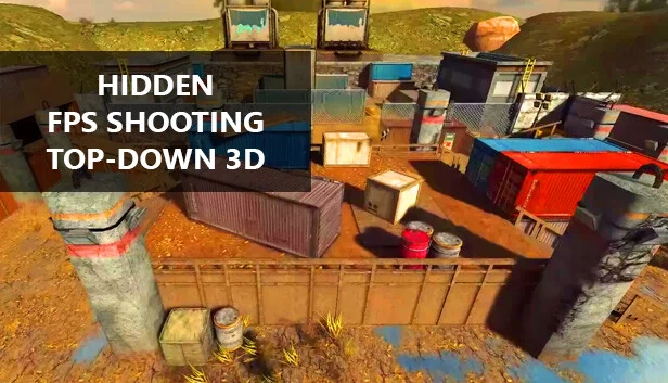 隐藏式第一人称射击俯视3D（Hidden FPS Shooting Top-Down 3D） 游戏封面