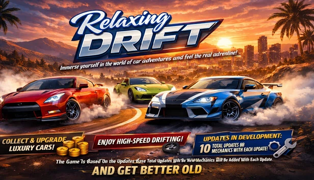 放松漂移（Relaxing Drift） 游戏封面