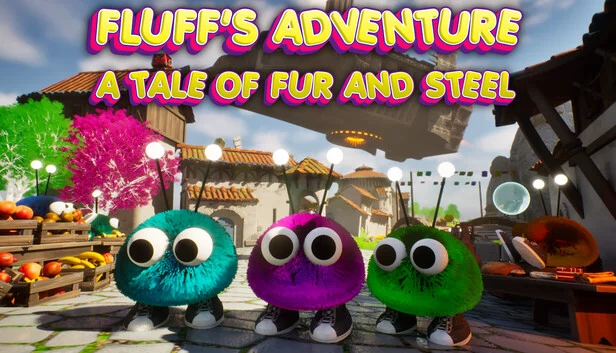 Fluff的冒险：毛皮与钢铁的故事（Fluff's Adventure: A Tale of Fur and Steel） 游戏封面