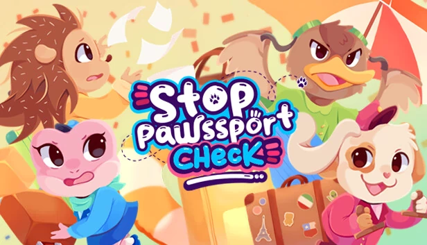 停下，爪爪护照检查（Stop, Pawssport Check） 游戏封面