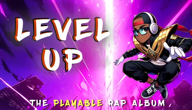 升级：可游玩的说唱专辑（Level Up: The Playable Rap Album） 游戏封面