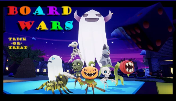 桌游战争 - 不给糖就捣蛋（Board Wars - Trick Or Treat） 游戏封面