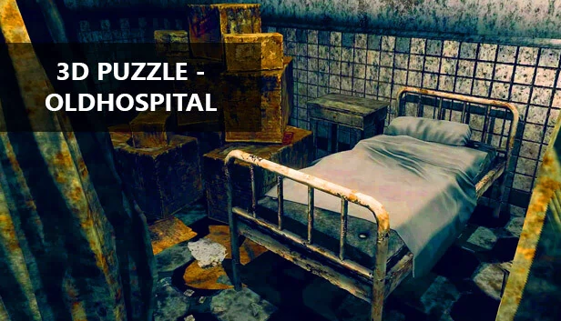 3D拼图 - 旧医院（3D PUZZLE - OldHospital） 游戏封面