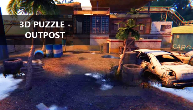 3D 解谜 - OutPost（3D PUZZLE - OutPost） 游戏封面