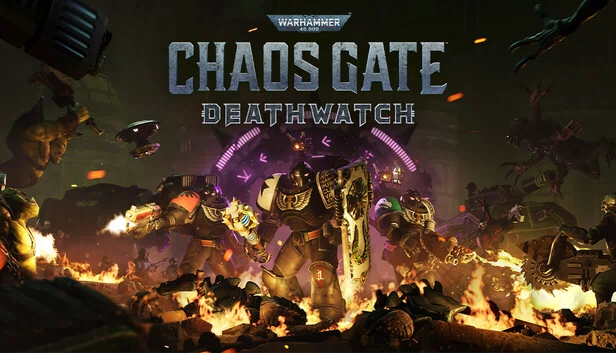 战锤40K：混沌之门 – 死亡守望（Warhammer 40,000: Chaos Gate – Deathwatch） 游戏封面