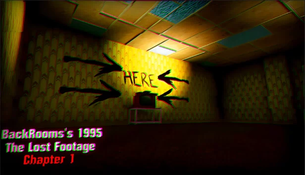 BackRooms 1995 The Lost Footage Chapter 1 游戏封面