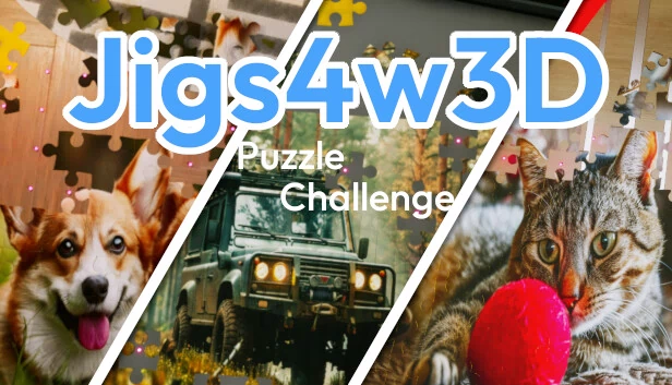 Jigs4w3D 拼图挑战(Jigs4w3D Puzzle Challenge) 游戏封面