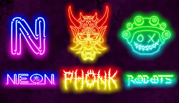 霓虹放克机器人（Neon Phonk Robots） 游戏封面