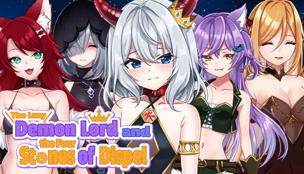 懒惰的魔王与四块驱散之石（The Lazy Demon Lord and the Four Stones of Dispel） 游戏封面
