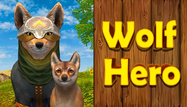狼之英雄：动物大战机器人（Wolf Hero: Animals vs Robots） 游戏封面