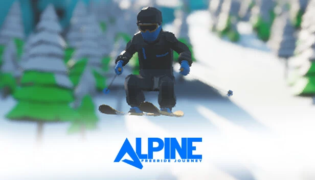 阿尔卑斯，自由滑行之旅（Alpine, freeride journey） 游戏封面