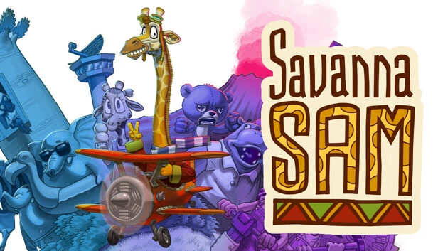 萨凡纳·萨姆（Savanna Sam） 游戏封面