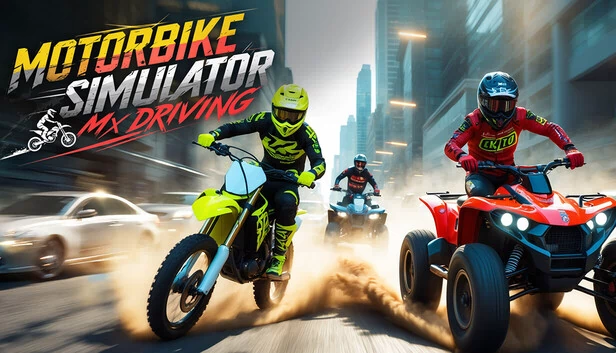 摩托车模拟器 MX 驾驶（Motorbike Simulator MX Driving） 游戏封面