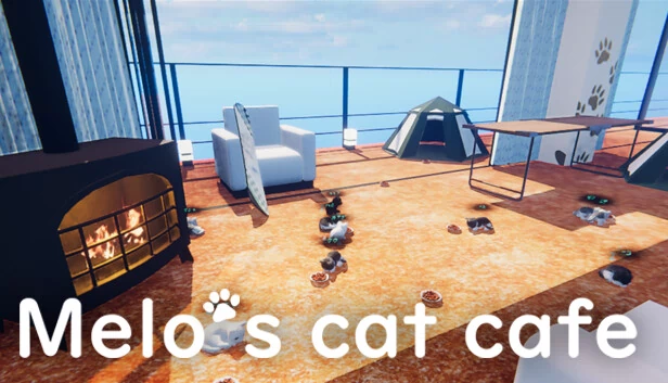 梅洛的猫咪咖啡馆（Melo's cat cafe） 游戏封面