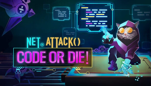Net.Attack() - 代码或死亡！（Net.Attack() - Code or Die!） 游戏封面