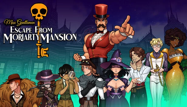 绅士先生：逃离莫里亚蒂宅邸（Max Gentlemen: Escape From Moriarty Mansion） 游戏封面