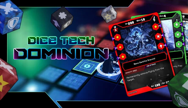 骰子科技霸权 - 进入暗影电路（Dice Tech Dominion - Enter the Shadow Circuit） 游戏封面