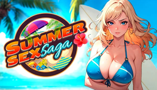 夏日性爱传奇 🏄‍♂️💦（Summer Sex Saga 🏄‍♂️💦） 游戏封面
