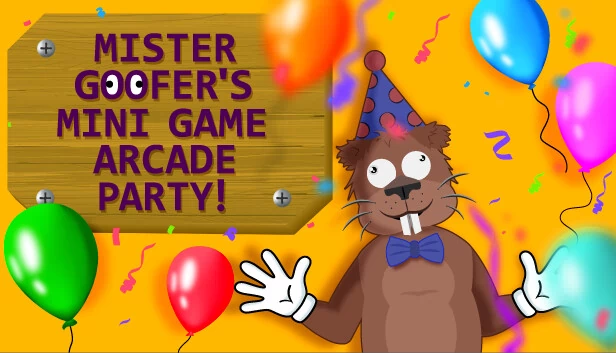 古弗先生的迷你游戏街机派对！（Mr. Goofer’s Mini Game Arcade Party!） 游戏封面