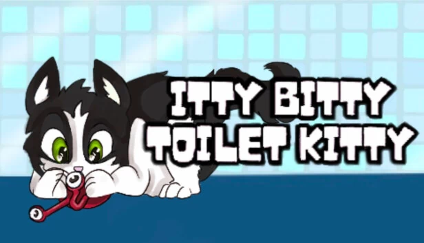 小小厕所猫咪（Itty Bitty Toilet Kitty） 游戏封面