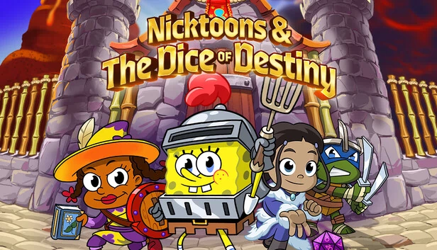 尼克卡通与命运之骰（Nicktoons & The Dice of Destiny） 游戏封面