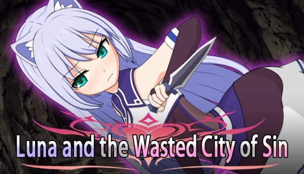 露娜与罪恶的废弃之城（Luna and the Wasted City of Sin） 游戏封面
