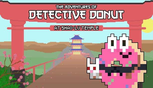侦探甜甜圈在少林寺的冒险（The Adventures of Detective Donut at Shao-Lu Temple） 游戏封面