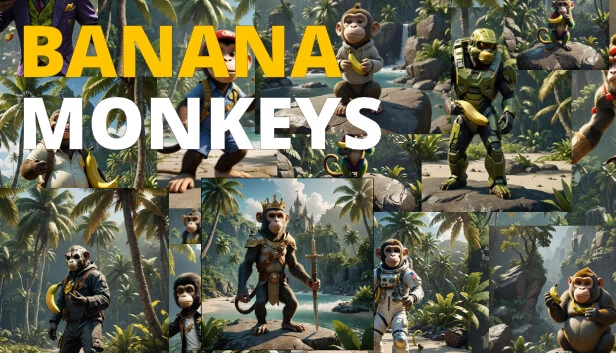 香蕉猴(Banana Monkeys) 游戏封面