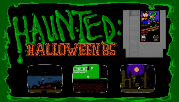 HAUNTED: Halloween '85（原版NES游戏）（HAUNTED: Halloween '85 (Original NES Game)） 游戏封面