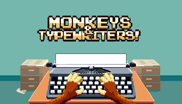 猴子与打字机！（Monkeys & Typewriters!） 游戏封面