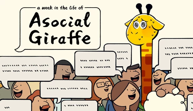 社恐长颈鹿的一周生活（A Week in the Life of Asocial Giraffe） 游戏封面