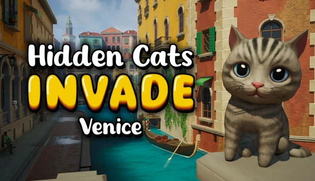 隐藏猫咪入侵威尼斯（Hidden Cats Invade Venice） 游戏封面